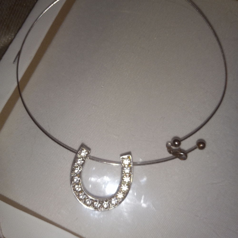 Horse shoe rodeo necklace kids